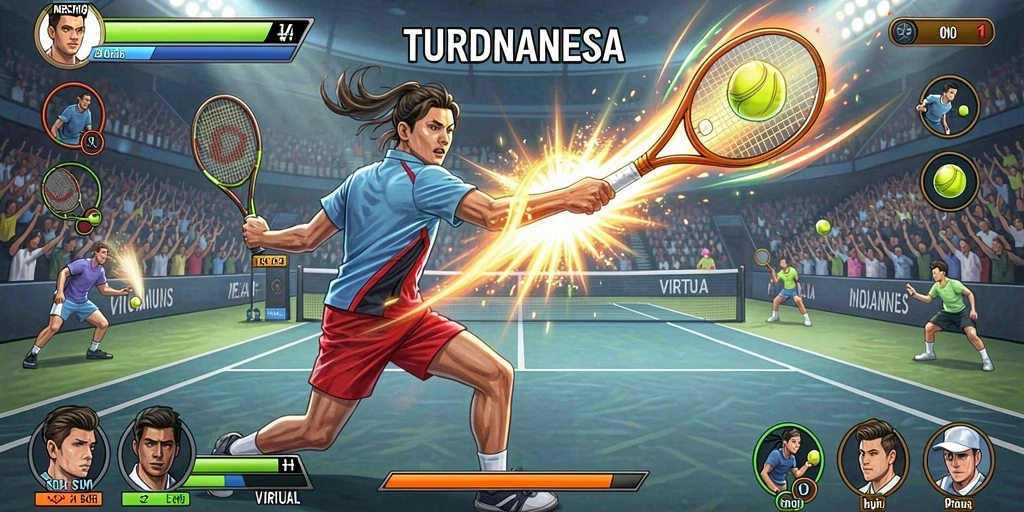 Tampilan antarmuka aplikasi yang menarik dan modern.