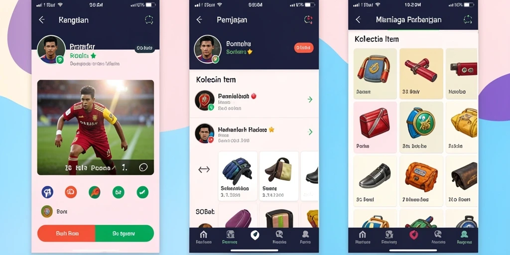 Tampilan utama aplikasi E88 dengan navigasi yang mudah.