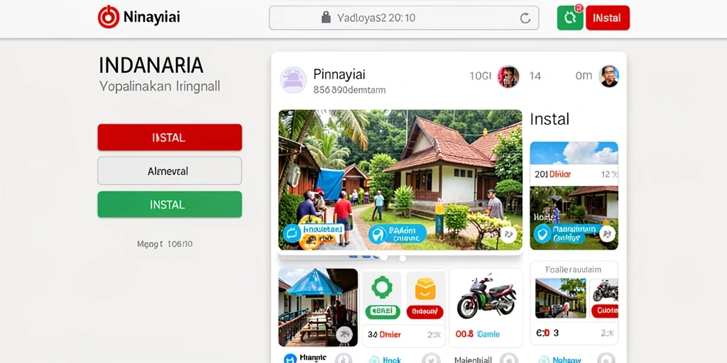Tampilan awal permainan yang menawan.