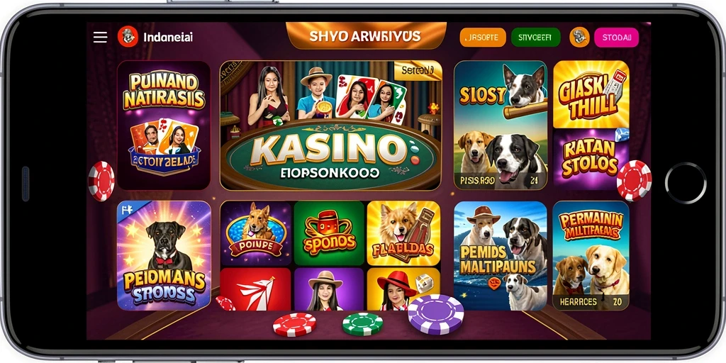 Screenshot aplikasi menunjukkan antarmuka yang user-friendly.