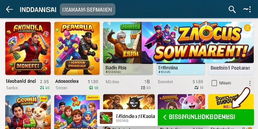 Tampilan grafis permainan yang menakjubkan.