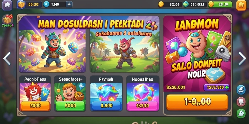 Tampilan antarmuka yang intuitif dan menarik.