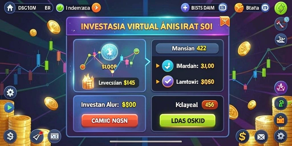 Tampilan menarik dari permainan slot dalam aplikasi.