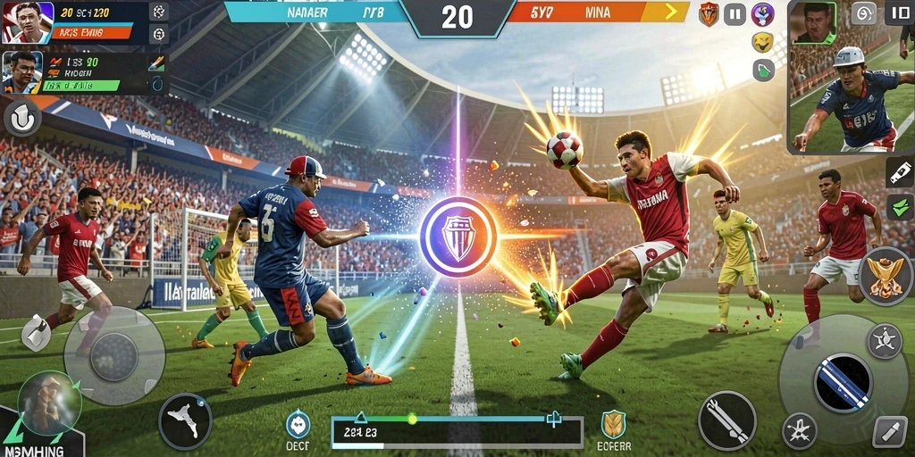 Tampilan awal permainan yang menarik dan intuitif.