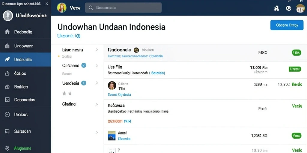 Tampilan antarmuka yang intuitif dan menarik.