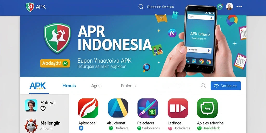 Tampilan awal permainan yang menarik perhatian.