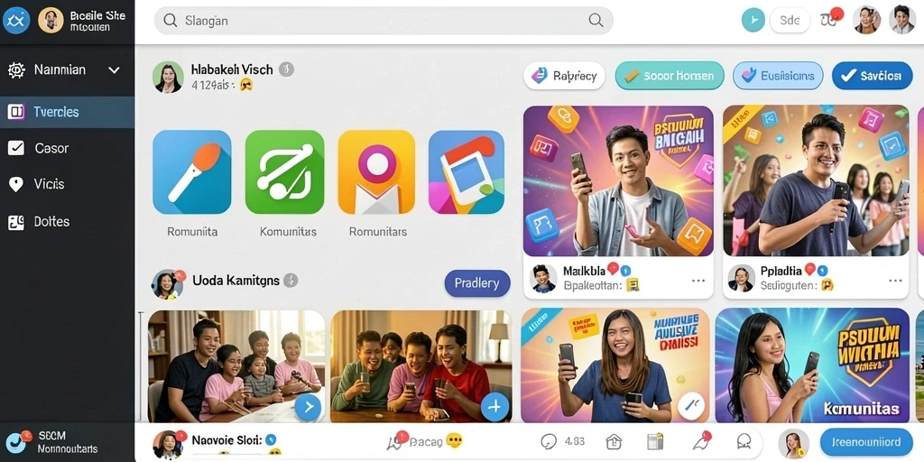 Tampilan antarmuka yang intuitif dan mudah digunakan.