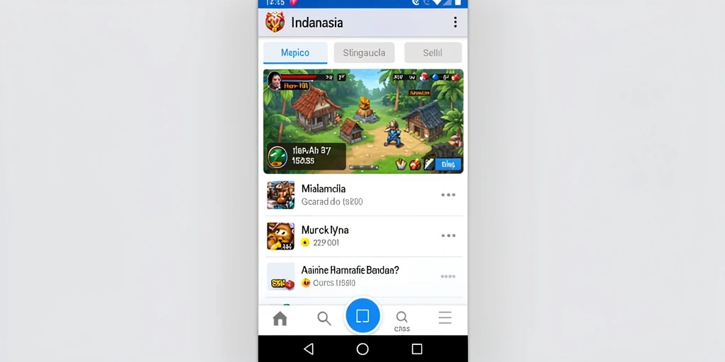 Tangkapan layar menunjukkan pertandingan seru antara tim pengguna.