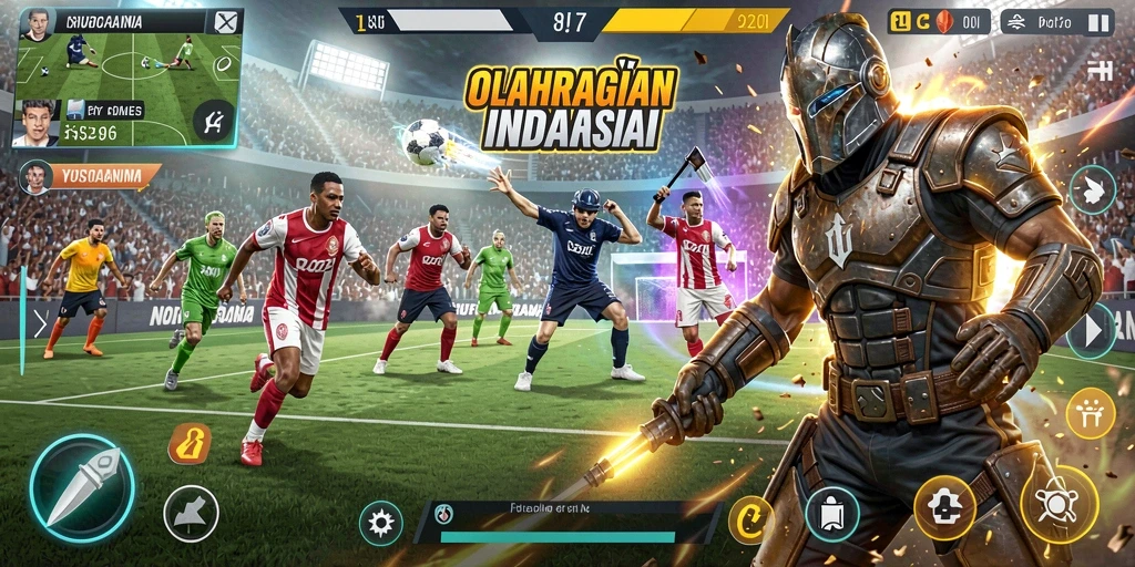 Screenshot yang menunjukkan mobil balap yang elegan dan cepat.