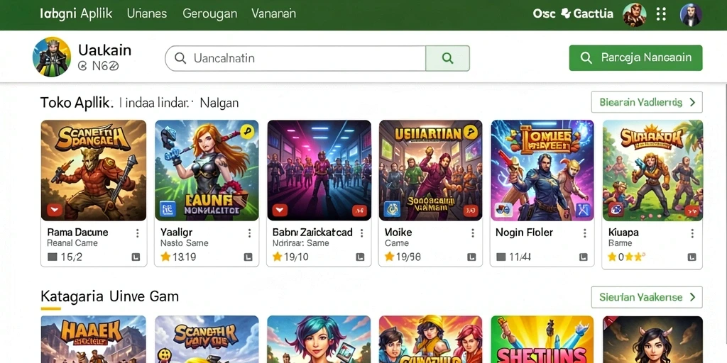 Tampilan antarmuka yang menarik dan intuitif.