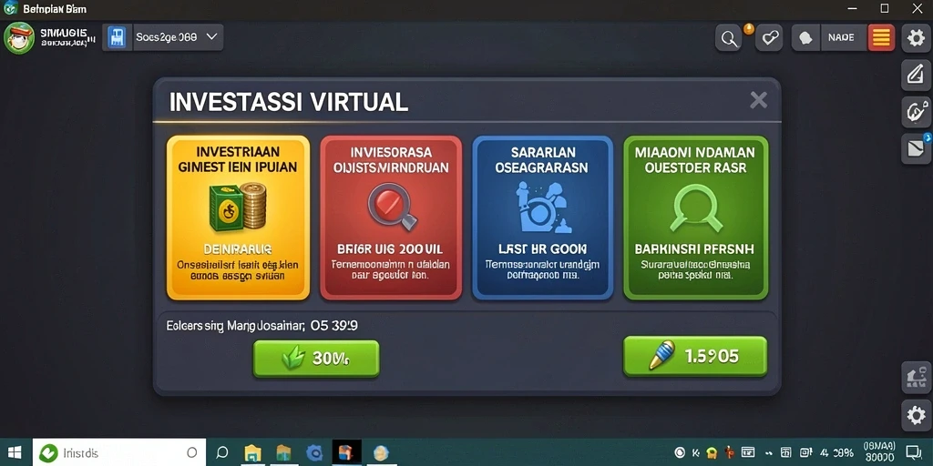 Tampilan awal permainan VESPA69 yang menarik.
